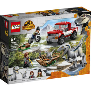 LEGO Jurassic World Blue ja Velociraptor Beta kinnipüüdmine 1/4