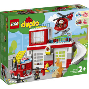 LEGO DUPLO (10970) Tuletõrjedepoo ja -helikopter 1/4